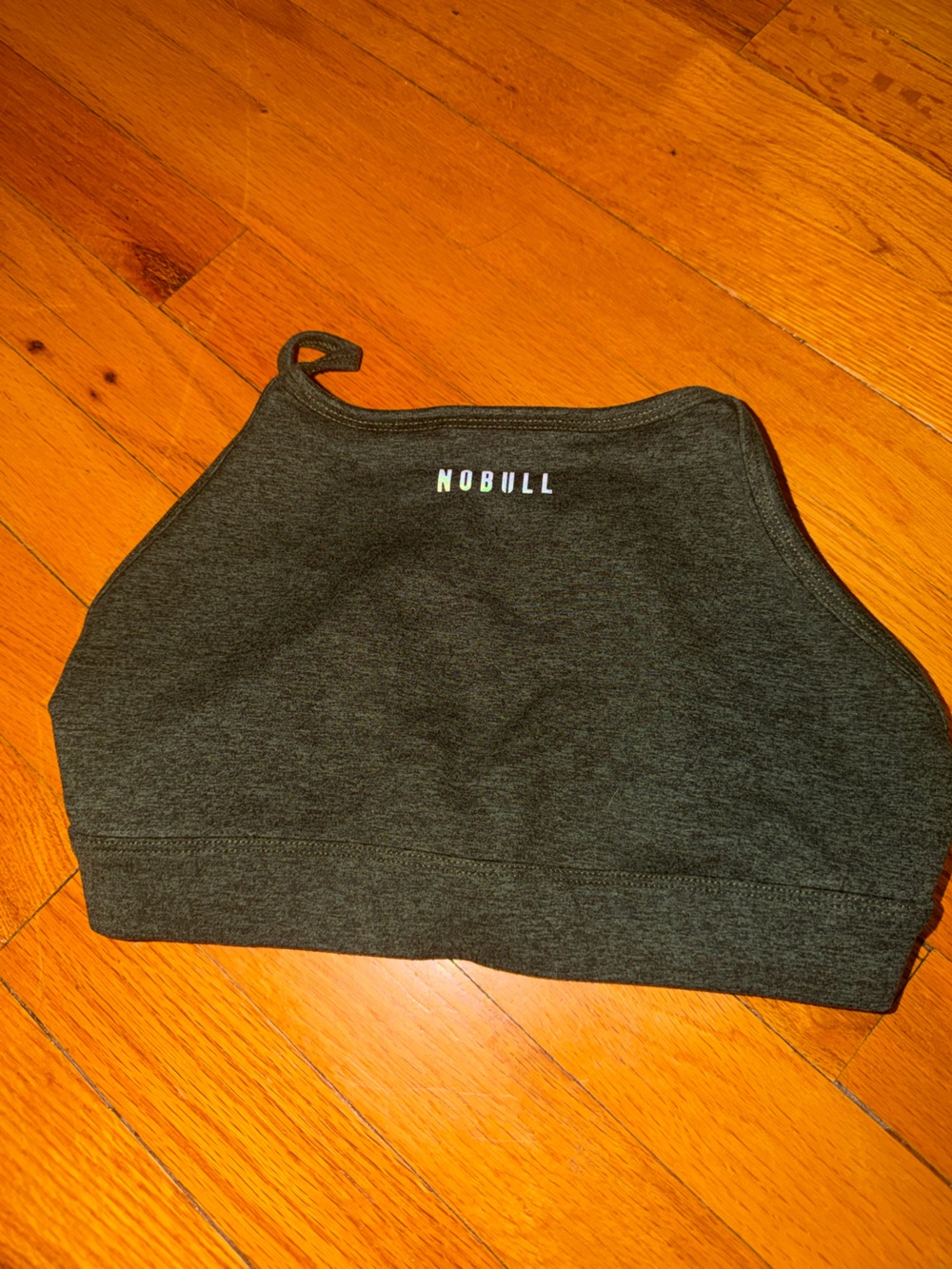 NOBULL Kids Heather Charcoal Athletic Leggings